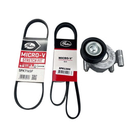 Engine Drive Belt Tensioner Kit For Mazda 3 LFDE