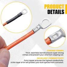 Load image into Gallery viewer, Heavy Duty Battery Cable Lug Crimp Ring Terminal Connectors Welding Lugs NEW AU