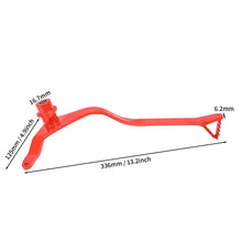 Load image into Gallery viewer, Red Steel Extended Rear Brake Pedal Lever Arm Brakes for Honda CRF110 2013-2023