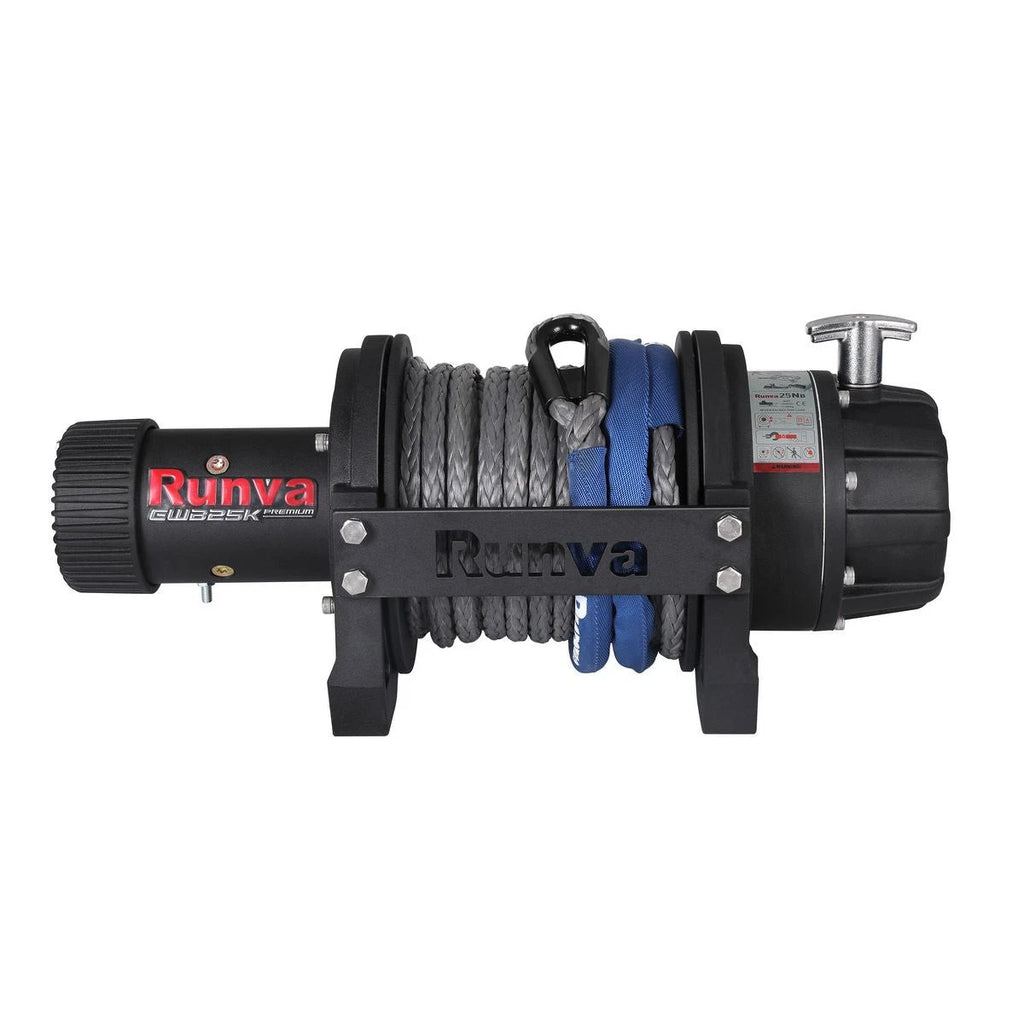 Runva EWB25000 Premium Winch 24V W/Synthetic Rope EWB2500024VD