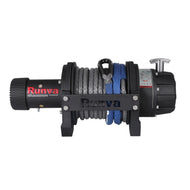 Runva EWB25000 Premium 24V Electric Winch with Synthetic Rope 25K