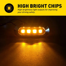 Load image into Gallery viewer, LED Amber Clearance Side Marker Lights for Trailer Truck RV (10–100 PCS)