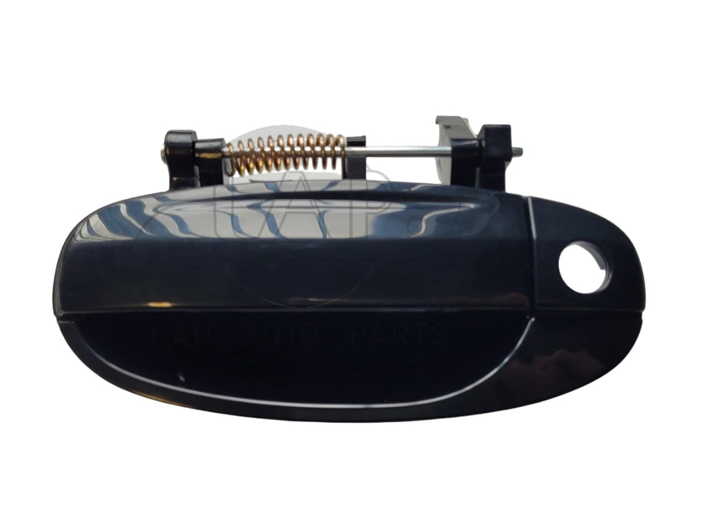 Front Left Outer Door Handle Black For Holden Barina TK 2005 - 2011 Sedan Hatch