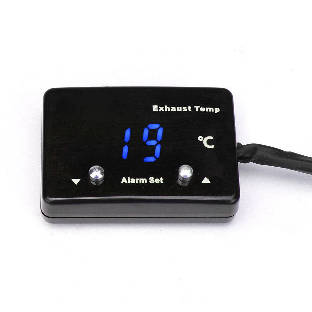 Digital Exhaust Temp Gauge EGT Patrol Amarok 4WD Turbo Diesel Petrol Blue LED ST