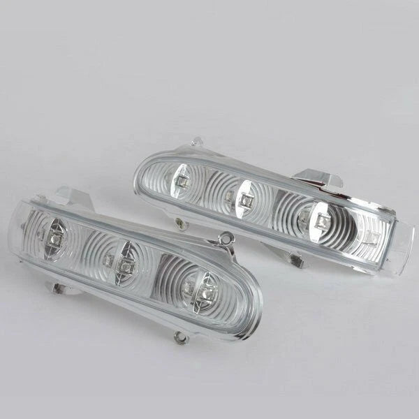 1Pair Rearview Mirror LED Turn Signal Indicator Light Blinker For Benz W220 W215