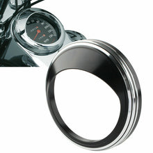 Load image into Gallery viewer, 5'' Speedometer Trim Ring Gauge Bezel Cover Visor for Harley Softail Road King