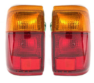 Tail Light Pair for Toyota Hilux Surf & 4Runner 1989-1991 (No Reverse)