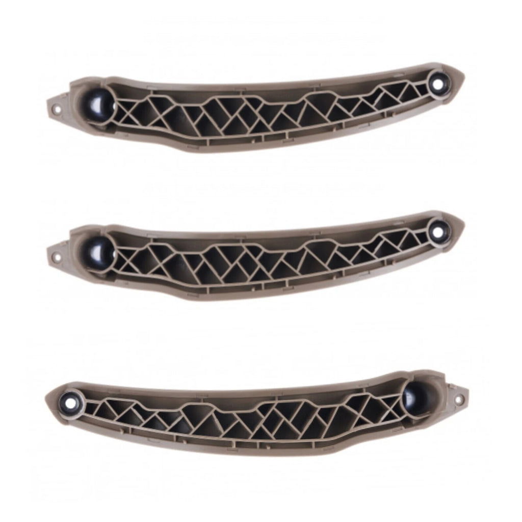 3pc Front & Rear RH + LH Door Panel Grab Pull Handle Beige For BMW X5 X6 07-14