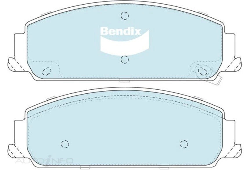 Full Set F+R Bendix Brake Pad + Disc Rotors for Holden Commodore SS VF V8 13-15