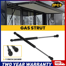 2 x NEW Gas Struts suit ARB Canopy SIDE window 285mm long 007115 6603030 AU