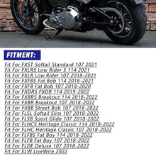 Load image into Gallery viewer, Front Floorboards Foot Pegs For Harley Softail Breakout Low Rider Street Bob 18+