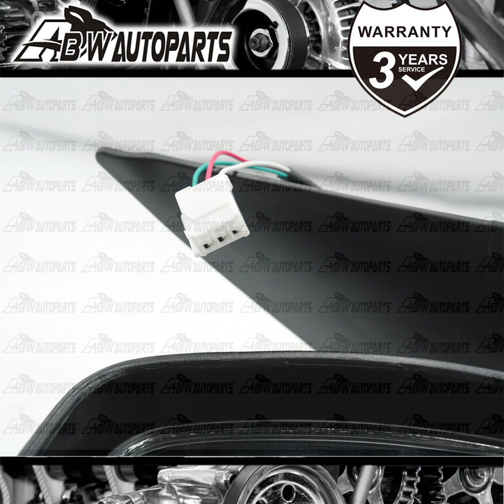 RH Driver Side Black Electric Door Mirror For Toyota Hilux 2005-2015