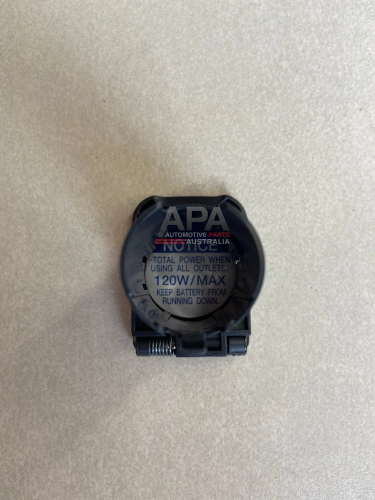 GENUINE Toyota LandCruiser Hilux Prado 12V Power Charger Socket Plug Flip Cover
