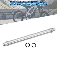 Load image into Gallery viewer, Silver 7075 Aluminum Foot Peg Support Brace for Sur-Ron Light Bee for Segway ST
