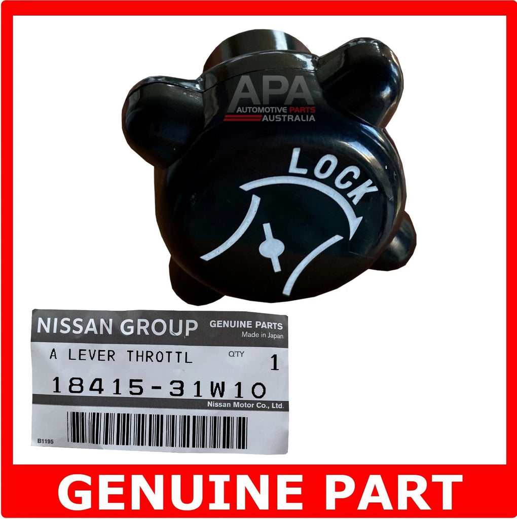 GENUINE Nissan Patrol GQ GU Y60 Y61 Hand Throttle Idle Control Knob