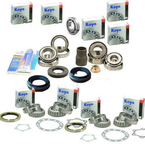 Front Diff Kit+Wheel Bearings for Toyota Landcruiser HDJ100R UZJ100R with IFS