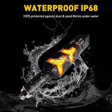 Load image into Gallery viewer, 2X 12V Motorcycle Turn Signal Light Tail Indicator LED Water Motorbike Light