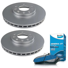 Load image into Gallery viewer, Bendix Front Brake Pads + Rotors for Holden Astra AH, Astra TS, Opel Astra TS 28