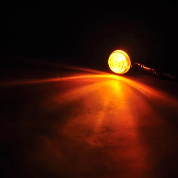 Motorcycle Turn Signal Indicator Light Fit For Harley Chopper Cafe