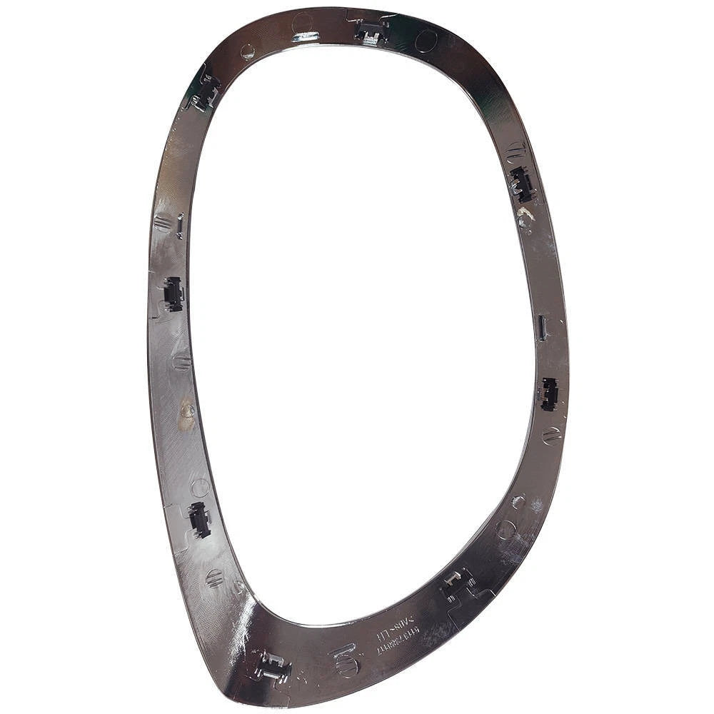 2×Headlight Ring Trim Chrome Bezel Cover For MINI Countryman Cooper F60 2017-21