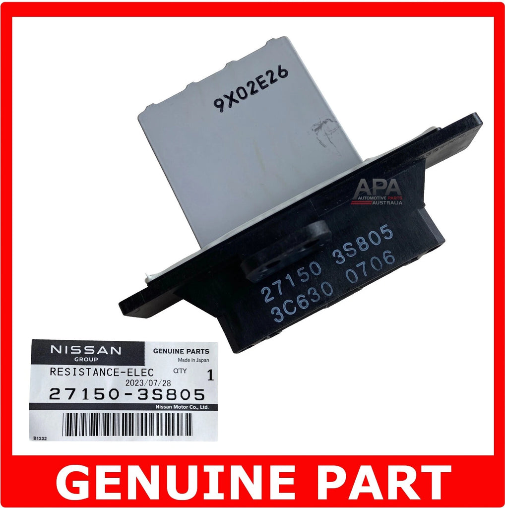 GENUINE Nissan Navara D22 Heater Fan Blower Motor Speed Resistor