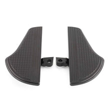 Load image into Gallery viewer, Black Foot Pegs Floorboards For Harley Sportster Touring Road Glide King Softail