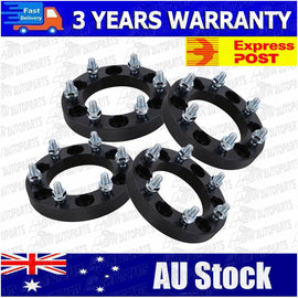 4x 25mm M12x1.5 6x139.7MM Hub Centric Wheel Spacer For Hilux VIGO REVO Prado 120