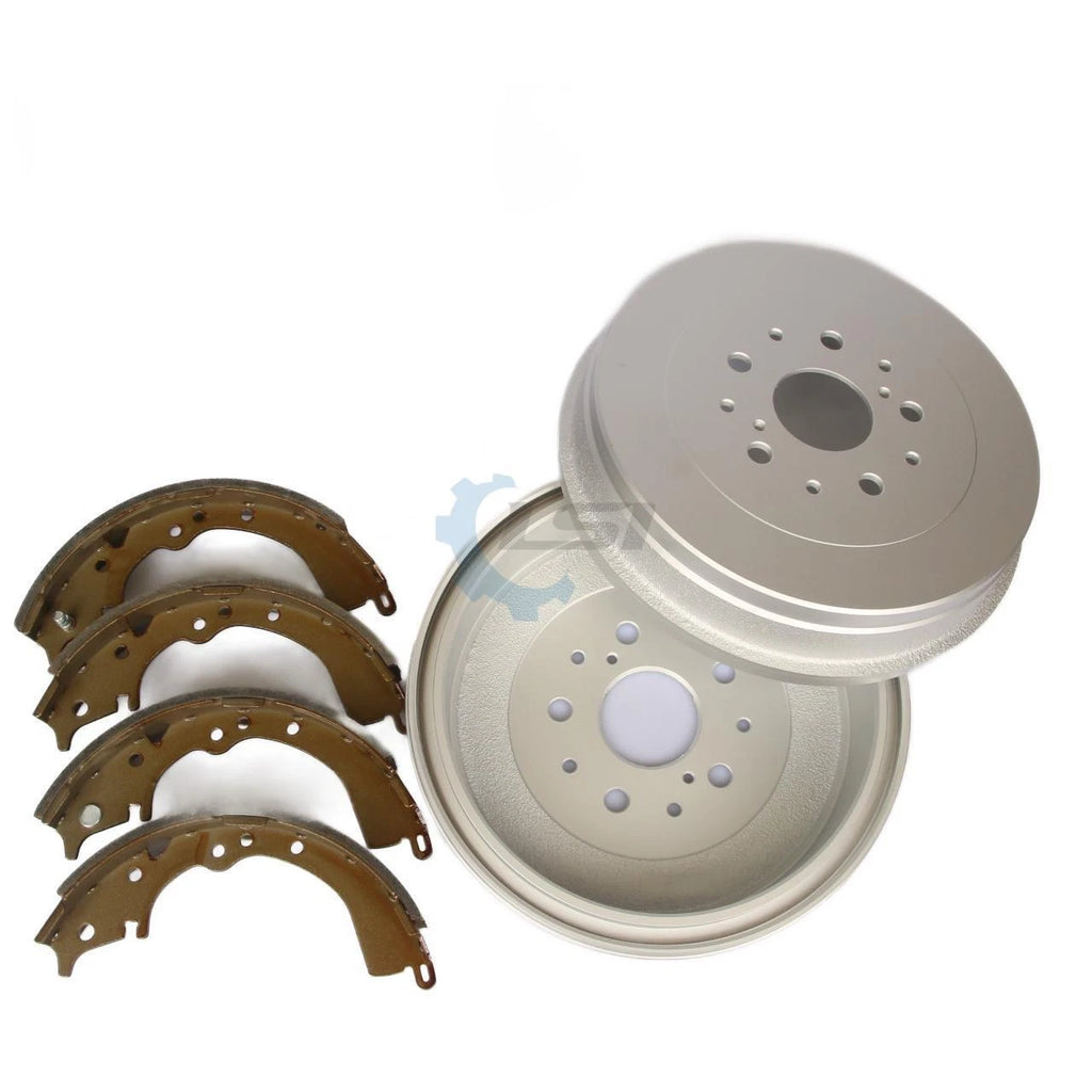 Rear Brake Shoes, Drums & Wheel Cylinders Kit for Hilux 2WD
