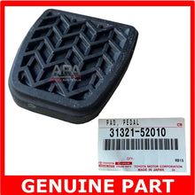 Load image into Gallery viewer, GENUINE Toyota LandCruiser VDJ Hilux KUN26 Prado Clutch Brake Pedal Rubber Pad