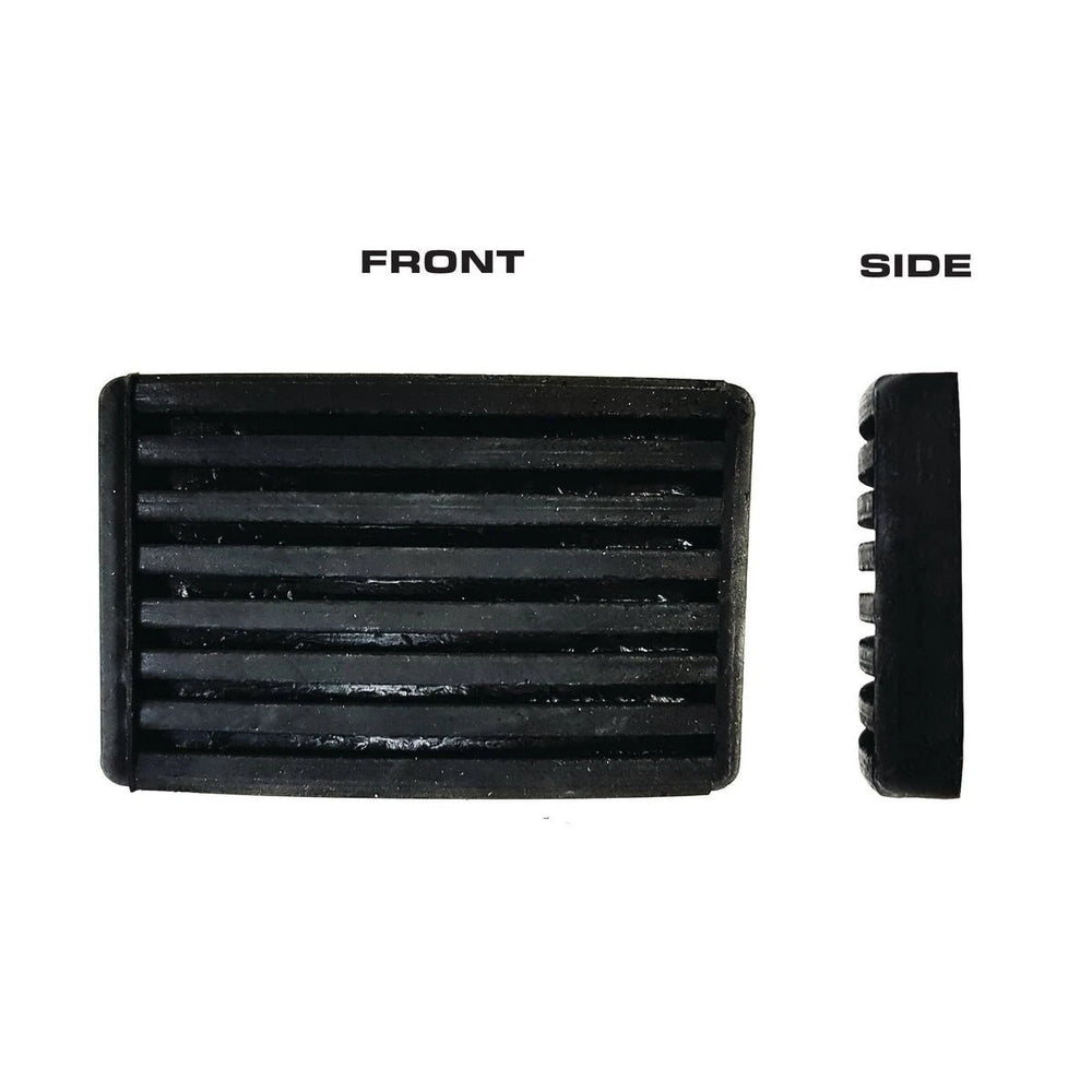 Mackay PP1275 black rubber clutch pedal pad replacement for worn pedal