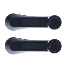 Load image into Gallery viewer, 2 Left &amp; Right Door Window Winder Crank Handle Black for Isuzu N Series 1984 -93