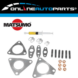 Turbocharger Mounting Gasket Set for Nissan Patrol GU 4cyl 3.0L ZD30DDT 2000~16