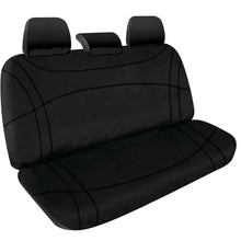 Load image into Gallery viewer, Sperling Getaway Neoprene Rear Black - Black Stitch Seat Covers Suits MUX RJ ...