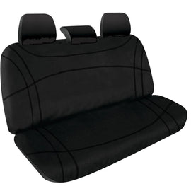Sperling Getaway Neoprene Rear Black - Black Stitch Seat Covers Suits MUX RJ ...