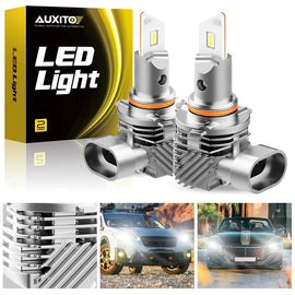 Canbus LED Headlight Globes Bulb Beam Hi/ 6500K Low HB3 Fanless 9005 60W 32000LM
