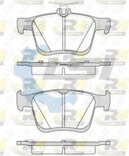 Load image into Gallery viewer, Rear European Brake Pads and 272mm Disc Rotors set for Audi A3 1.4 14-18