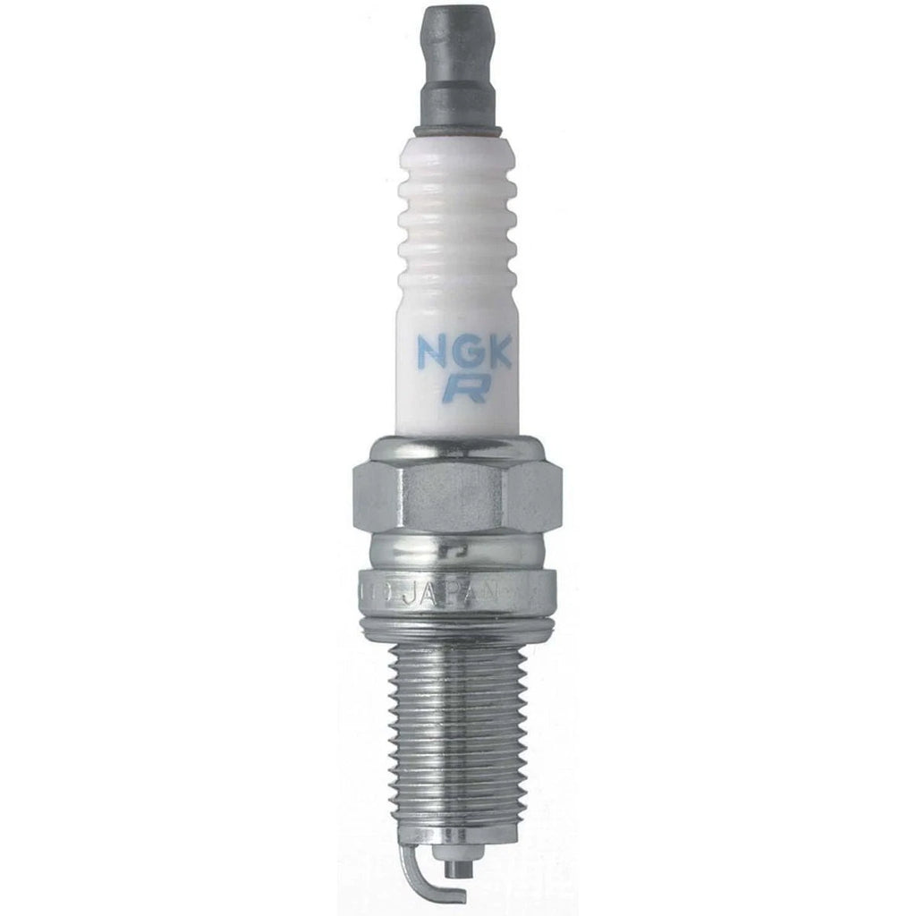 NGK DCPR6E resistor spark plug with noise suppression for modern ignition systems