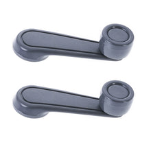 Load image into Gallery viewer, 2pc Left &amp; Right Manual Window Crank Handle Grey for Toyota Landcruiser &amp; Hilux