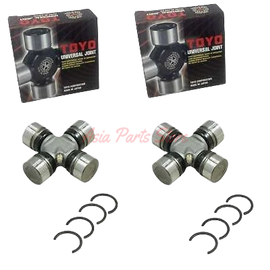 Pair of universal joints for Ford Fairlane ZD to NC front and rear steel driveshafts