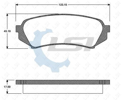Rear Brake Pads and Disc Rotors for LANDCRUISER 100 HDJ100 V6 UZJ100 V8 98-07