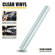 Load image into Gallery viewer, Clear PPF Car Paint Protection Film Scratch-proof 70CM X 2M Transparent
