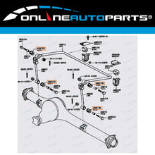 Load image into Gallery viewer, Rear Sway Bar Link Pin Bush Kit for LandCruiser Prado KZJ70 KZJ73 KZJ77 KZJ78