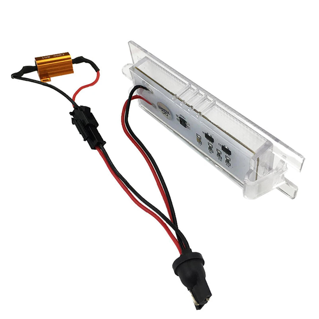 2x LED License Number Plate Light for Opel Zafira B Astra H Insignia Corsa D ST
