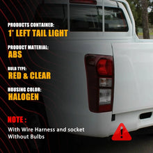 Load image into Gallery viewer, Left Hand Tail Light Rear Lamp For ISUZU D-MAX DMAX 2012-2016 W/ Wire Harness