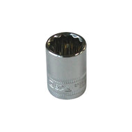 888 3/8" Drive 8mm 12 Point Metric Socket, Chrome Vanadium T822008