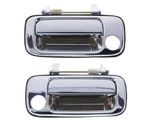Load image into Gallery viewer, 2pc Front Left &amp; Right Outer Door Handle Chrome For Toyota Landcruiser J80 90-98