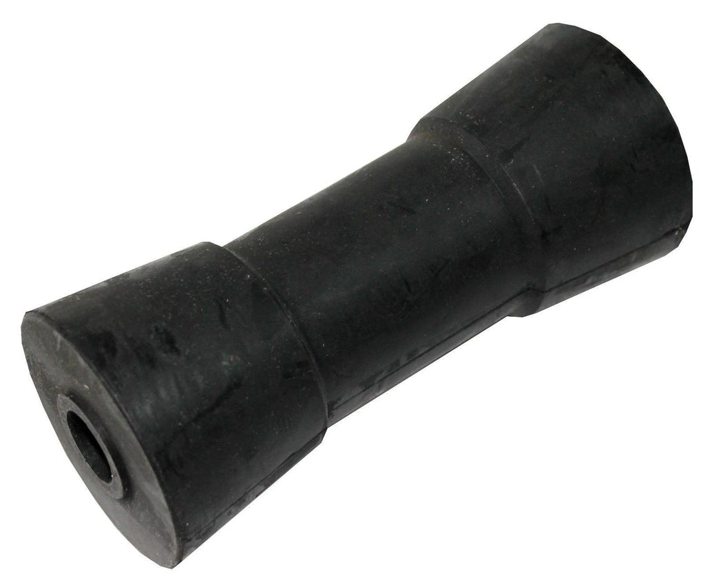 6" Dog Bone Boat Trailer Keel Roller Black Rubber Brand New