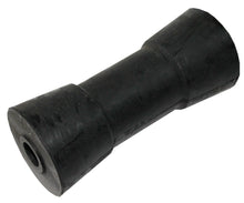 Load image into Gallery viewer, 6" Dog Bone Boat Trailer Keel Roller Black Rubber Brand New