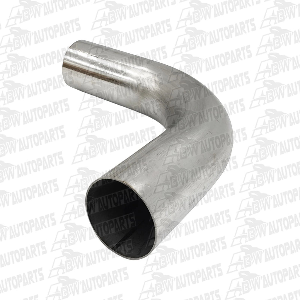 2.5" INCH 63.5mm 90 Degree Long Leg Mandrel Bend Mild Steel Exhaust Pipe