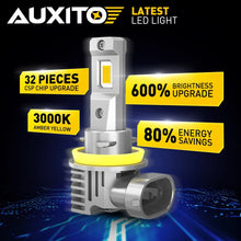 Load image into Gallery viewer, AUXITO H8 H9 H11 LED Fog Globes Headlight Bulb Kit H/Low Beam 24000LM Bright AU